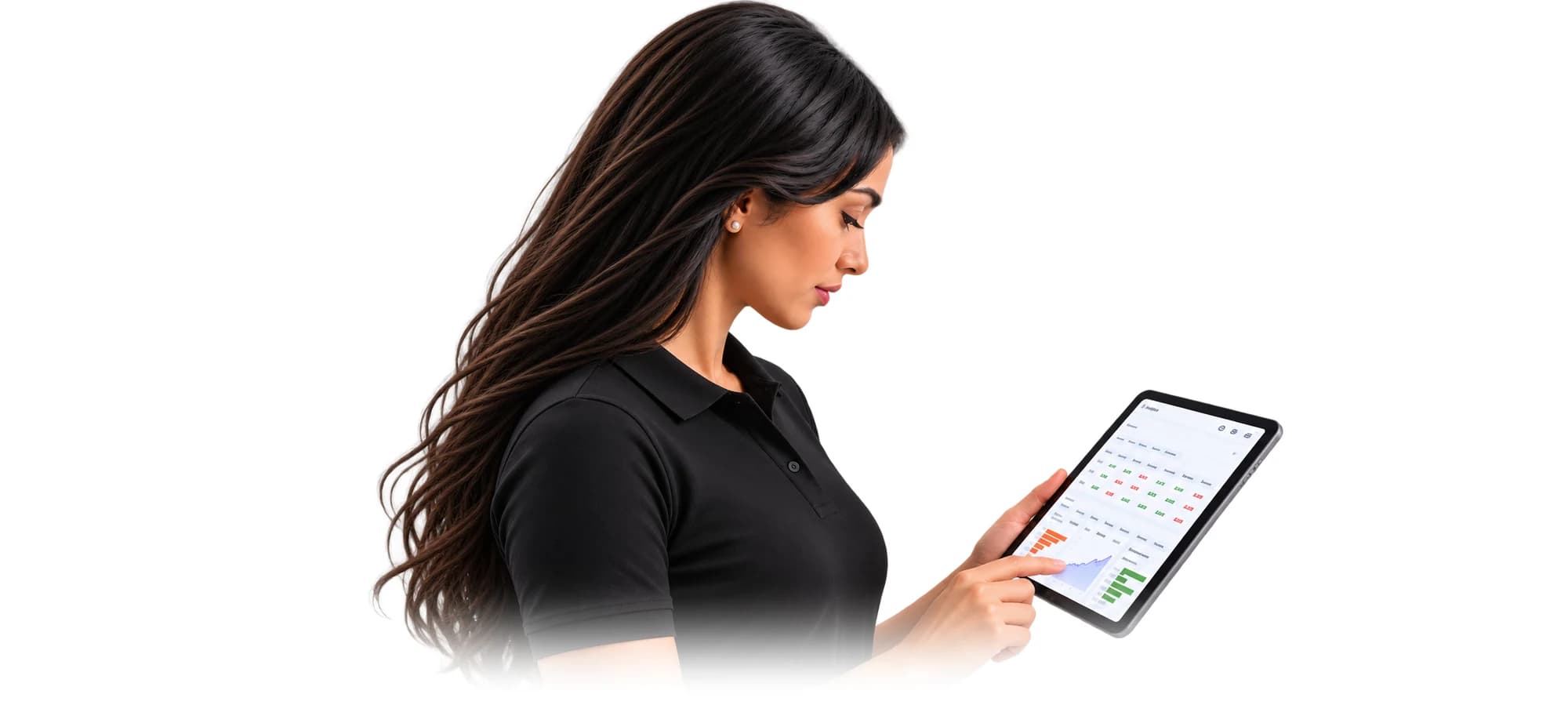 Turium running on a tablet